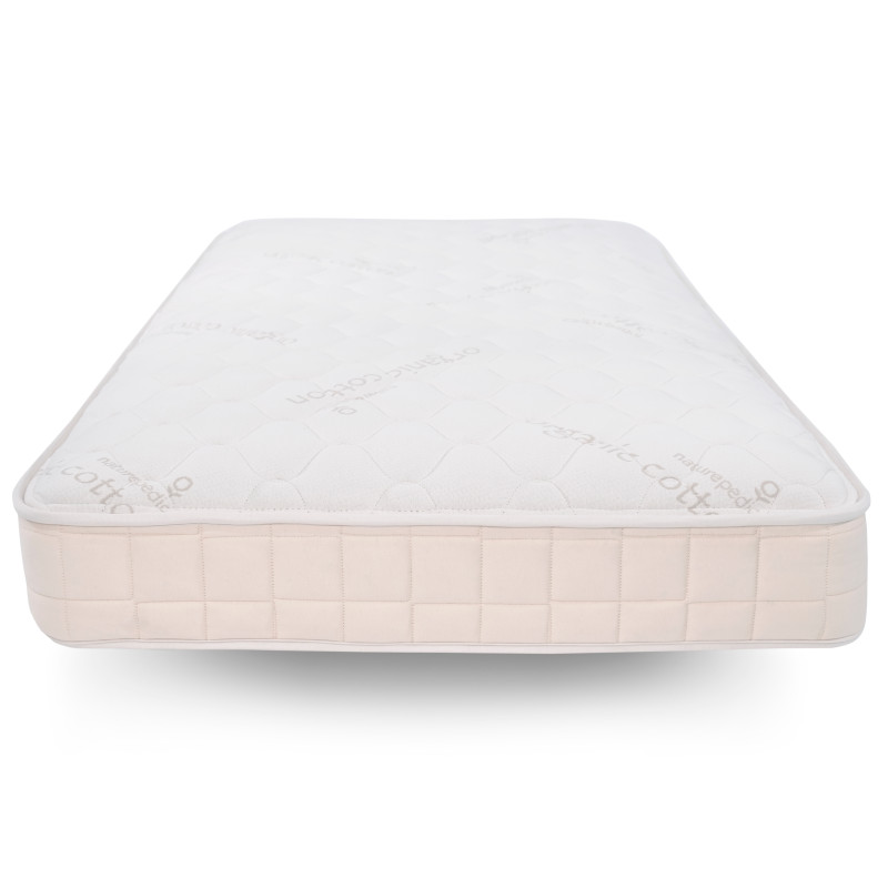 Naturepedic Organic Ultra Quilted 2 in 1 Twin Mattress - Waterproof